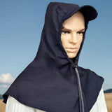 Maxbell Welding Hood Soldering Equipment Denim Comfortable Heat Insulation Protector With Brim