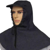 Maxbell Welding Hood Soldering Equipment Denim Comfortable Heat Insulation Protector With Brim