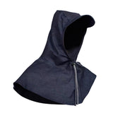 Maxbell Welding Hood Soldering Equipment Denim Comfortable Heat Insulation Protector With Brim