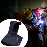 Maxbell Welding Hood Soldering Equipment Denim Comfortable Heat Insulation Protector With Brim