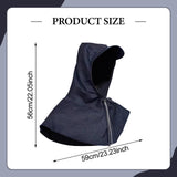 Maxbell Welding Hood Soldering Equipment Denim Comfortable Heat Insulation Protector With Brim