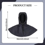 Maxbell Welding Hood Soldering Equipment Denim Comfortable Heat Insulation Protector No Brim