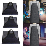 Maxbell Denim Apron Workwear Comfortable Welding Work Apron for Garden Painting Home M