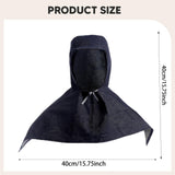 Maxbell Denim Fabric Welding Hood Reusable Work Hat Headgear with Neck Shoulder Drap