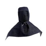 Maxbell Denim Fabric Welding Hood Reusable Work Hat Headgear with Neck Shoulder Drap