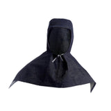 Maxbell Denim Fabric Welding Hood Reusable Work Hat Headgear with Neck Shoulder Drap
