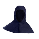 Maxbell Denim Fabric Welding Hood Reusable Work Hat Headgear with Neck Shoulder Drap