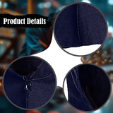 Maxbell Denim Fabric Welding Hood Reusable Work Hat Headgear with Neck Shoulder Drap