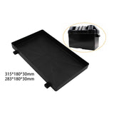 Maxbell Battery Tray Accessories Sturdy Battery Mount for Boats 31.5cmx18cmx3cm