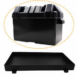 Maxbell Battery Tray Accessories Sturdy Battery Mount for Boats 31.5cmx18cmx3cm