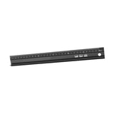 Maxbell Safety Cutting Ruler Metal Crafting Ruler for DIY Art Projects Paper 310mm