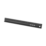 Maxbell Safety Cutting Ruler Metal Crafting Ruler for DIY Art Projects Paper 310mm