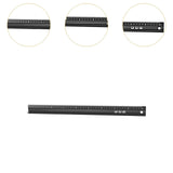 Maxbell Safety Cutting Ruler Metal Crafting Ruler for DIY Art Projects Paper 460mm