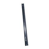 Maxbell Cutting Ruler Lightweight Aluminum Alloy Craft Ruler for Cloth Leather Paper Black