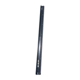 Maxbell Cutting Ruler Lightweight Aluminum Alloy Craft Ruler for Cloth Leather Paper Black