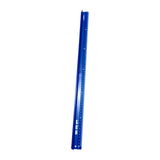 Maxbell Cutting Ruler Lightweight Aluminum Alloy Craft Ruler for Cloth Leather Paper blue