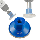 Maxbell Grinding Head Handheld Accessories Polishing Tool for Concrete Granite Stone 45