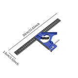 Maxbell Combination Square Carpentry Woodworking Measure Tool for Engineer Carpenter