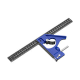 Maxbell Combination Square Carpentry Woodworking Measure Tool for Engineer Carpenter