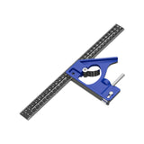 Maxbell Combination Square Carpentry Woodworking Measure Tool for Engineer Carpenter