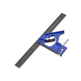 Maxbell Combination Square Carpentry Woodworking Measure Tool for Engineer Carpenter