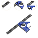 Maxbell Combination Square Carpentry Woodworking Measure Tool for Engineer Carpenter