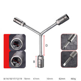 Maxbell Socket Wrench Hardware Car Repair Tool for Automobile Garage DIY Enthusiasts