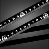 Maxbell Sounding Tape Measure Measuring Ruler Fuel Device Tool Oil Tank Gauging Tape 10m
