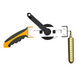 Maxbell Sounding Tape Measure Measuring Ruler Fuel Device Tool Oil Tank Gauging Tape 10m