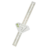 Maxbell Multifunctional Angle Ruler Scribe Mark Professional Square Carpentry Square