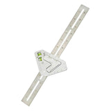 Maxbell Multifunctional Angle Ruler Scribe Mark Professional Square Carpentry Square