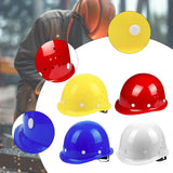 Maxbell Hard Hat Practical Comfortable to Wear Impact Resistant Easy to Use Headgear Yellow