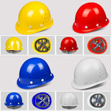 Maxbell Hard Hat Practical Comfortable to Wear Impact Resistant Easy to Use Headgear Yellow