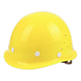Maxbell Hard Hat Practical Comfortable to Wear Impact Resistant Easy to Use Headgear Yellow