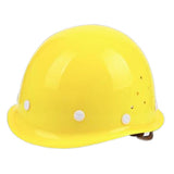 Maxbell Hard Hat Practical Comfortable to Wear Impact Resistant Easy to Use Headgear Yellow