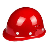 Maxbell Hard Hat Practical Comfortable to Wear Impact Resistant Easy to Use Headgear Red