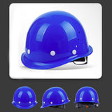 Maxbell Hard Hat Practical Comfortable to Wear Impact Resistant Easy to Use Headgear Blue