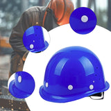 Maxbell Hard Hat Practical Comfortable to Wear Impact Resistant Easy to Use Headgear Blue