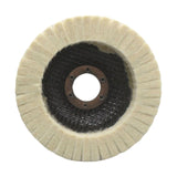 Maxbell Wool Felt Polishing Wheel Disc Thick Polishing Pad for Furniture Car Jewelry 115  type