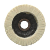 Maxbell Wool Felt Polishing Wheel Disc Thick Polishing Pad for Furniture Car Jewelry 115  type
