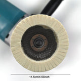 Maxbell Wool Felt Polishing Wheel Disc Thick Polishing Pad for Furniture Car Jewelry 115  type