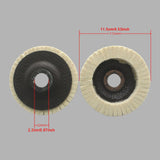 Maxbell Wool Felt Polishing Wheel Disc Thick Polishing Pad for Furniture Car Jewelry 115  type