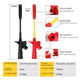 Maxbell Insulation Wire Piercing Probe Car Wire Piercing Clip for Testing Multimeter Red