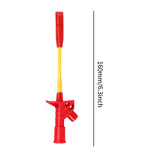 Maxbell Insulation Wire Piercing Probe Car Wire Piercing Clip for Testing Multimeter Red