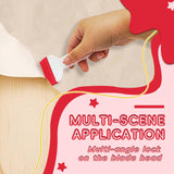 Maxbell Grout Scraper Multipurpose Lightweight Caulking Tool for Floor Glass Window