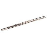 Maxbell Socket Organizer 3/8 inch Socket Holder Metal Heavy Duty for Garage Workshop 35cm