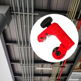 Maxbell Pipe Cutter 3-22mm (1/8'' - 7/8'') Cutting Tool for PVC Aluminum Copper Pipe