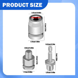 Maxbell 3x Adapters for Converting Electric Drill Electric Wrench to Electric Hammer