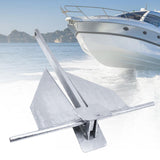 Maxbell Marine Boat Anchor Marine Hardware for Boats Pontoon Sail Equipments Fishing 13LB
