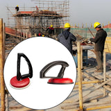 Maxbell Glass Suction Cup Sturdy Single Hand Tile Lifter for Metal Windshield Marble White